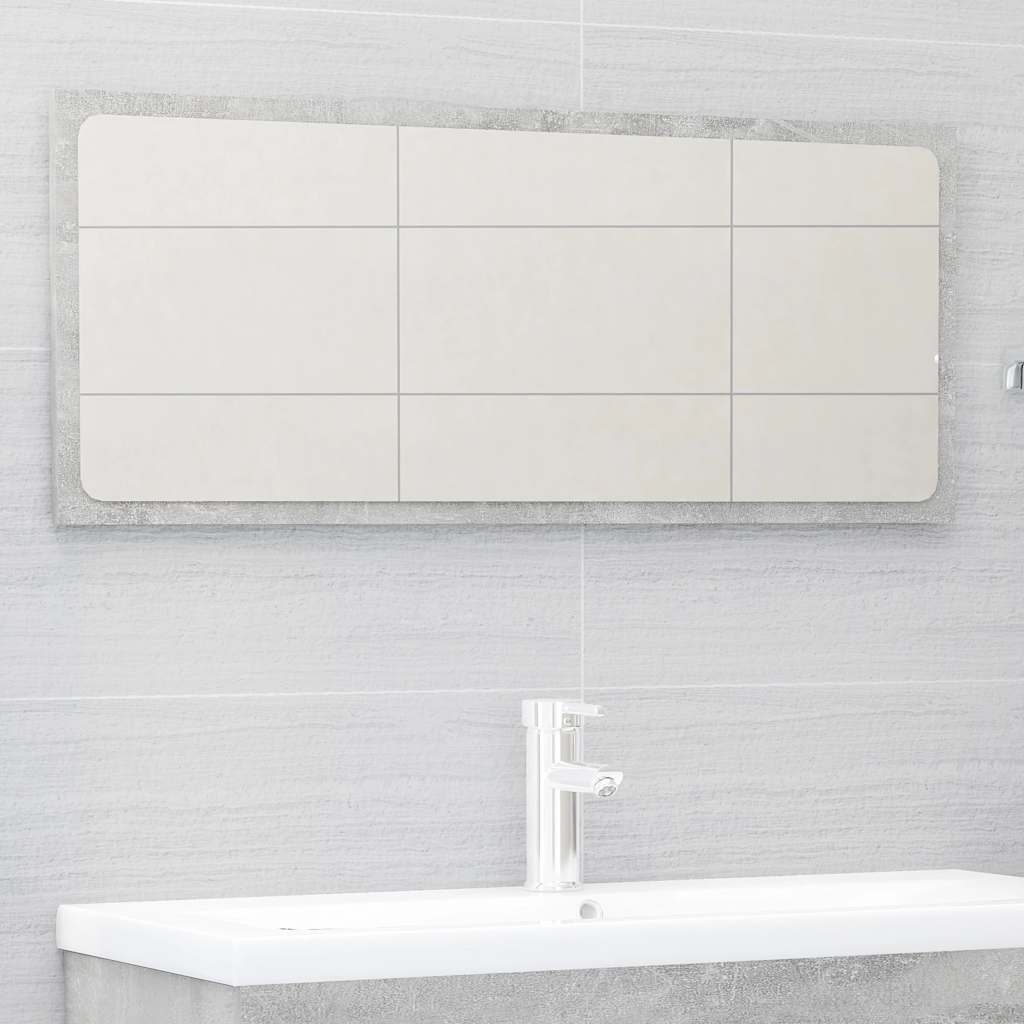 2 Piece Bathroom Furniture Set Engineered Wood