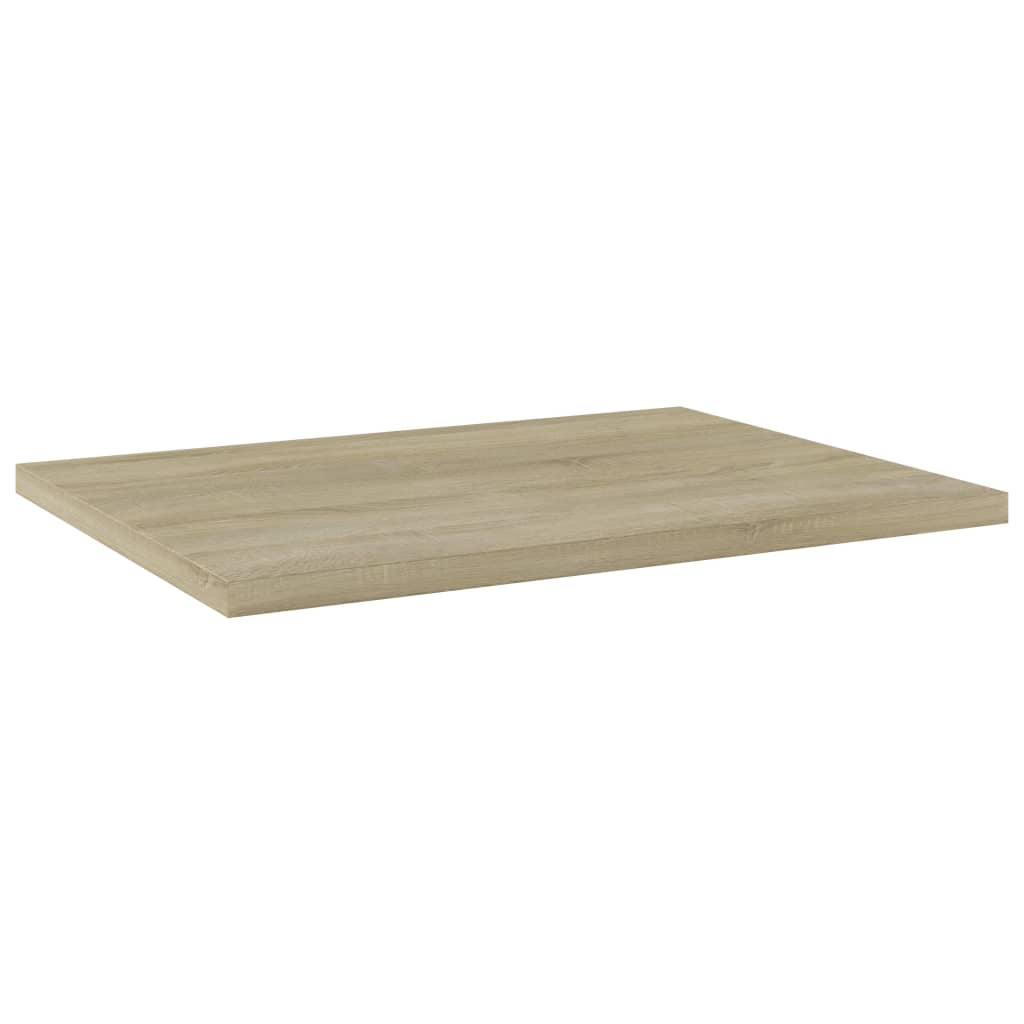 Bookshelf Boards 4 Pcs Engineered Wood