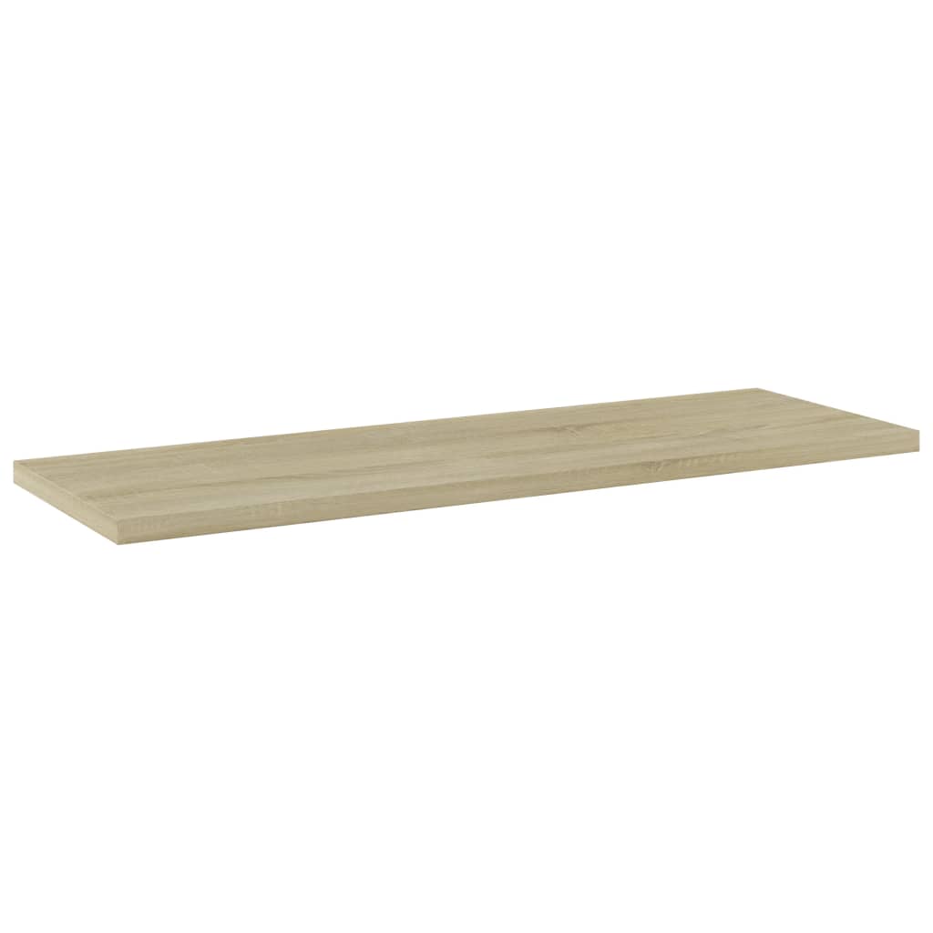Bookshelf Boards 4 Pcs Engineered Wood