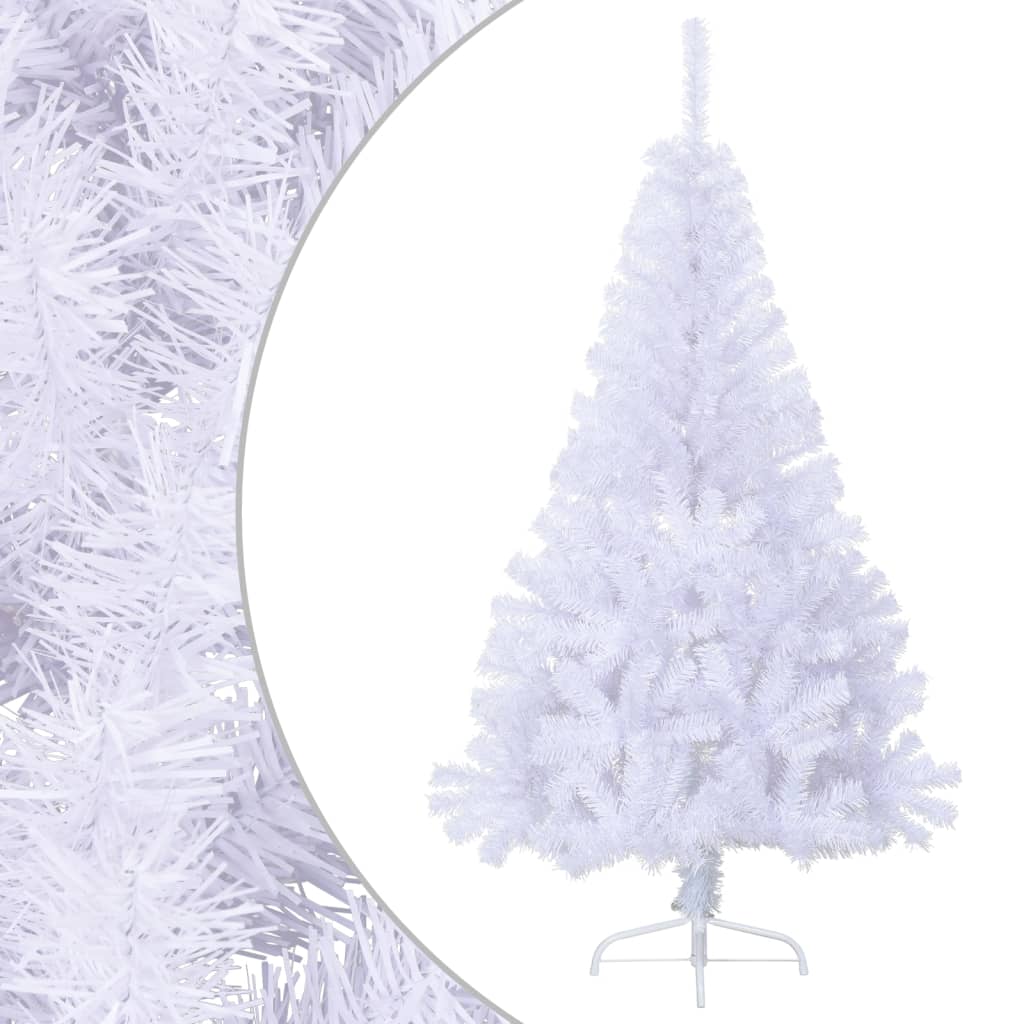 Artificial Half Christmas Tree With Stand 240 Cm Pvc