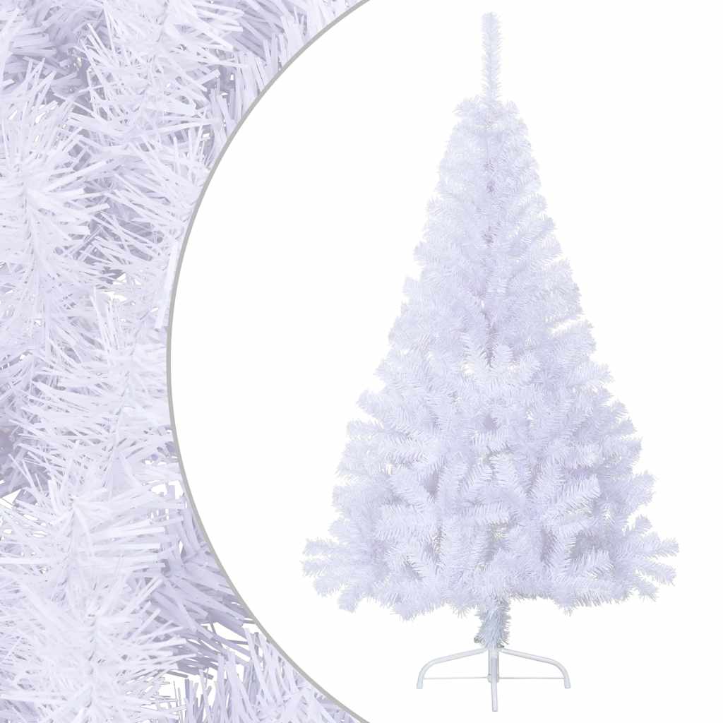 Artificial Half Christmas Tree With Stand 240 Cm Pvc