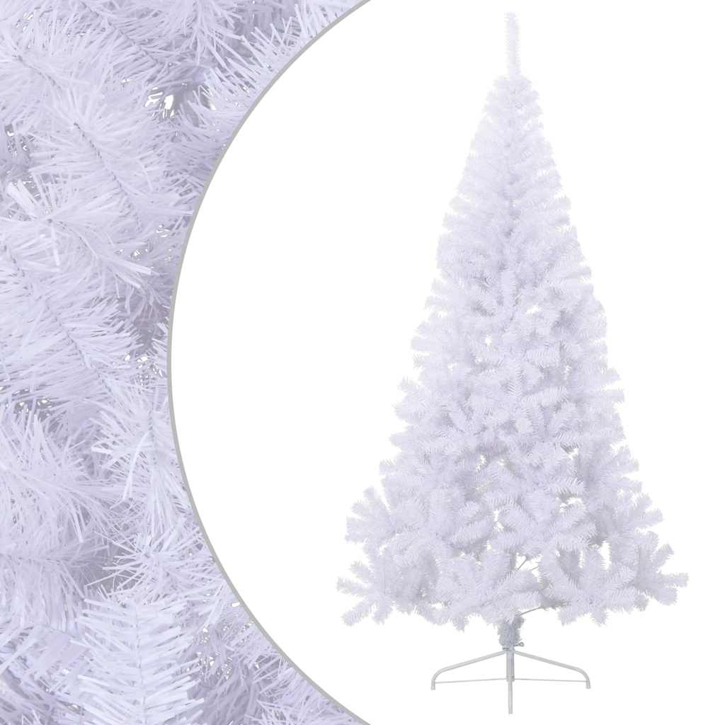 Artificial Half Christmas Tree With Stand 240 Cm Pvc