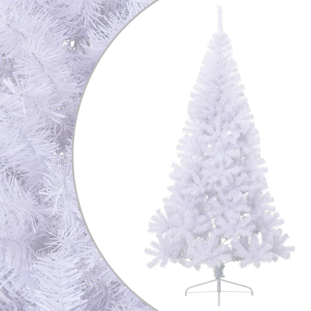 Artificial Half Christmas Tree With Stand 240 Cm Pvc