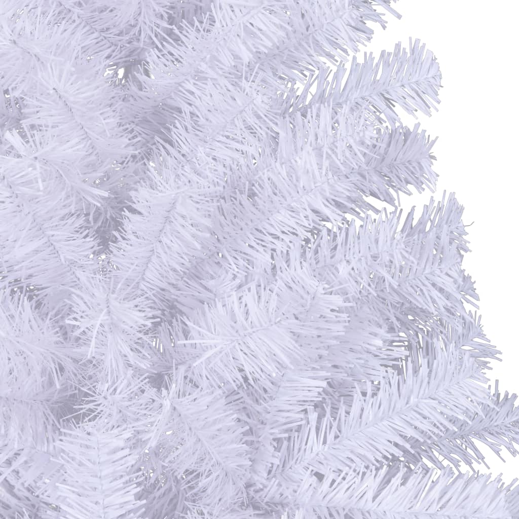 Artificial Half Christmas Tree With Stand 240 Cm Pvc