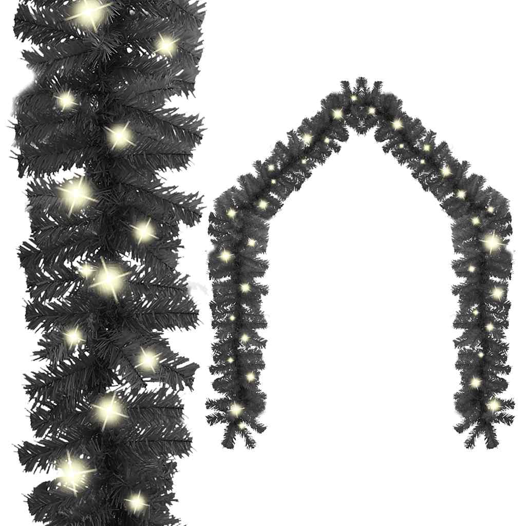 Christmas Garland With Led Lights