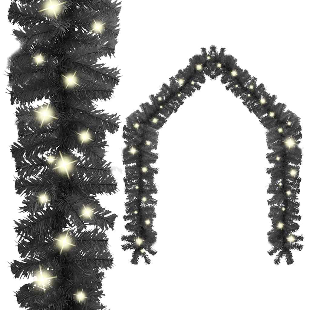 Christmas Garland With Led Lights