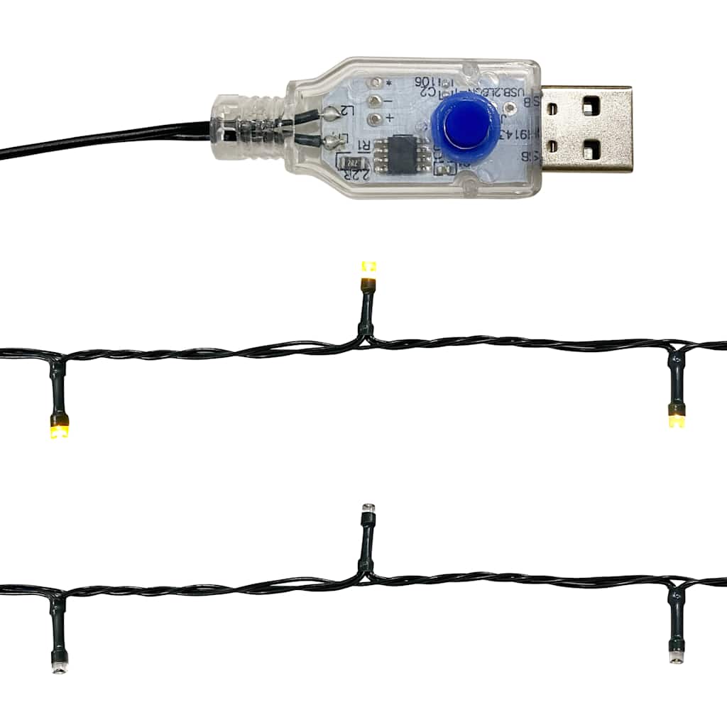 Christmas Garland With Led Lights