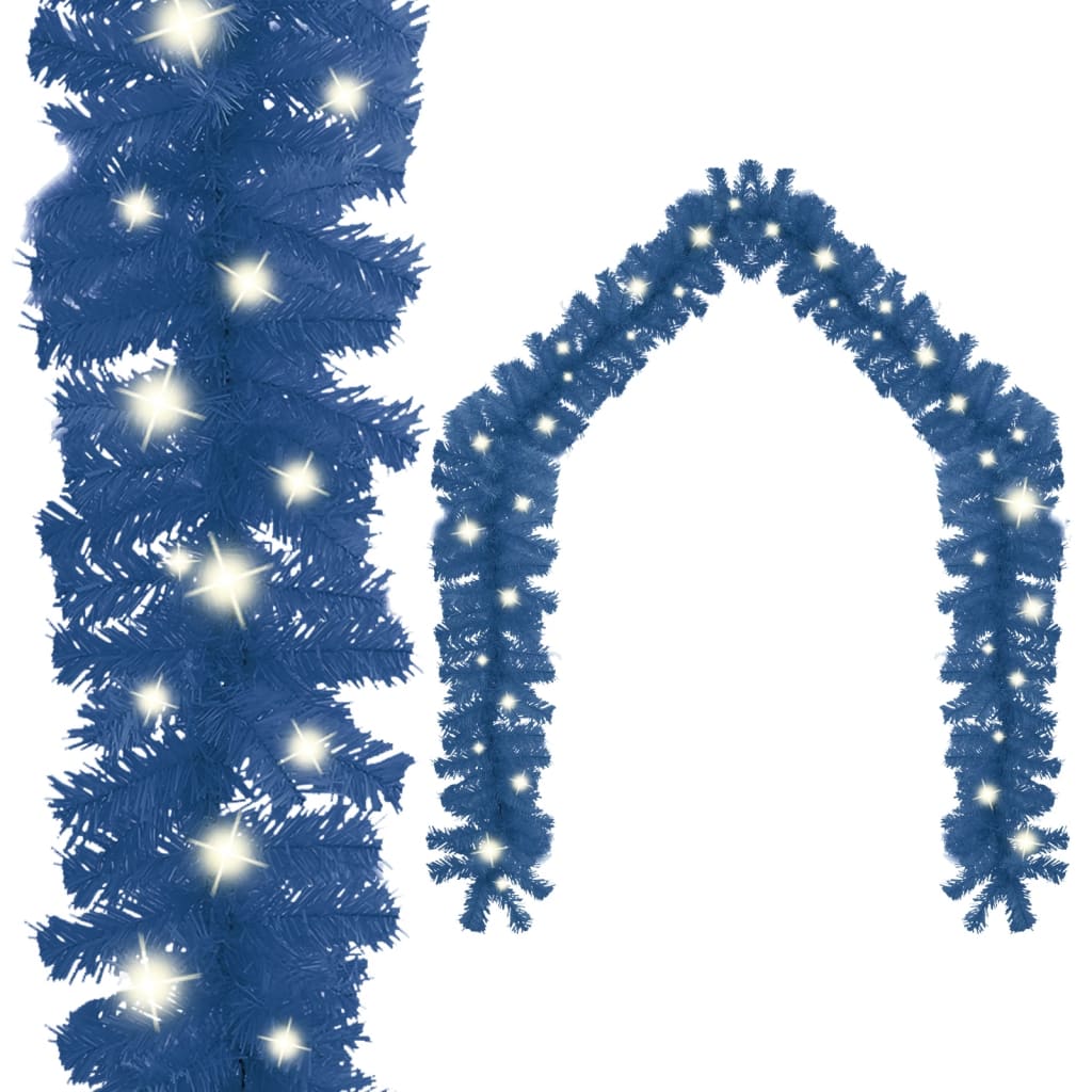 Christmas Garland With Led Lights