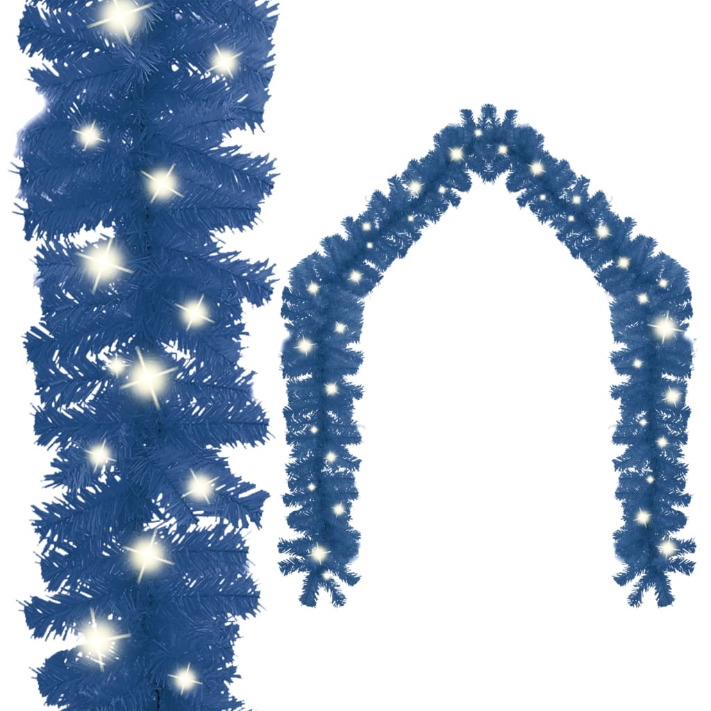 Christmas Garland With Led Lights
