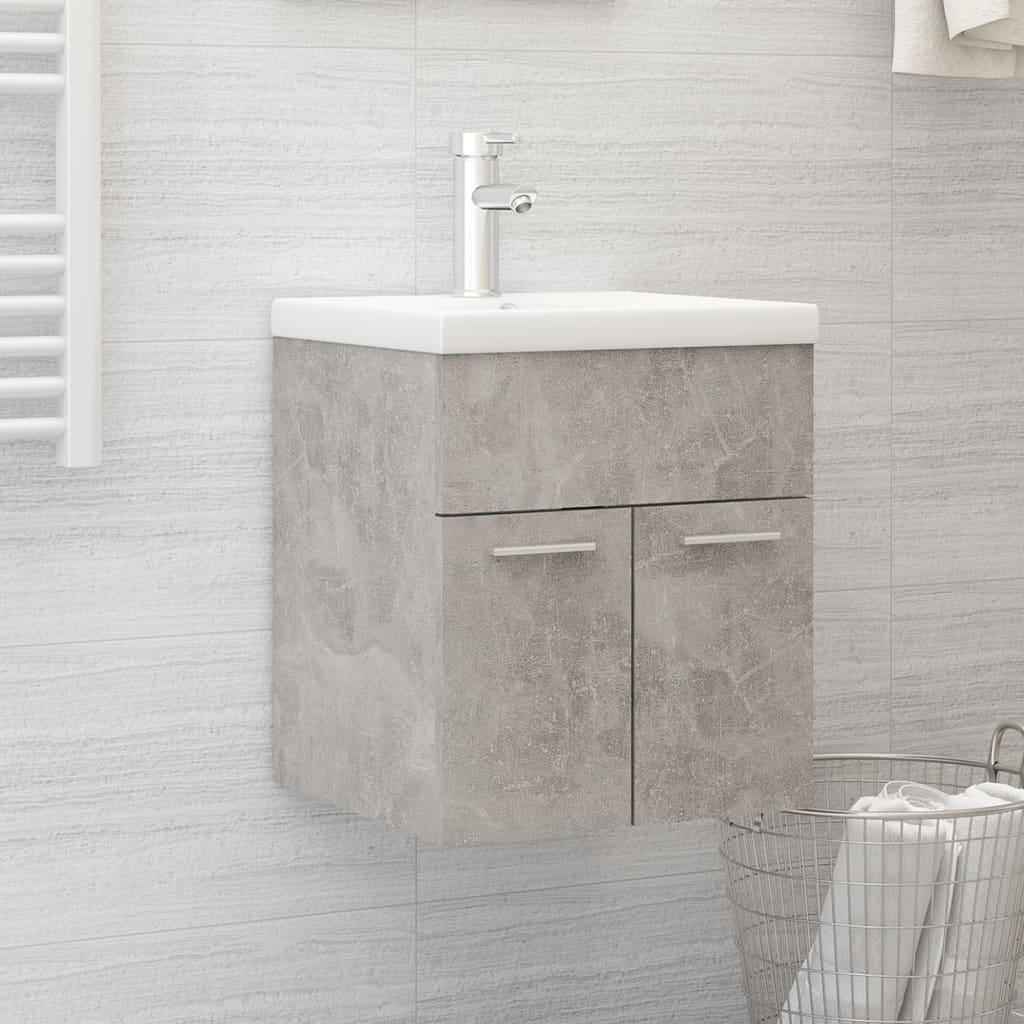 Sink Cabinet With Built-In Basin Engineered Wood