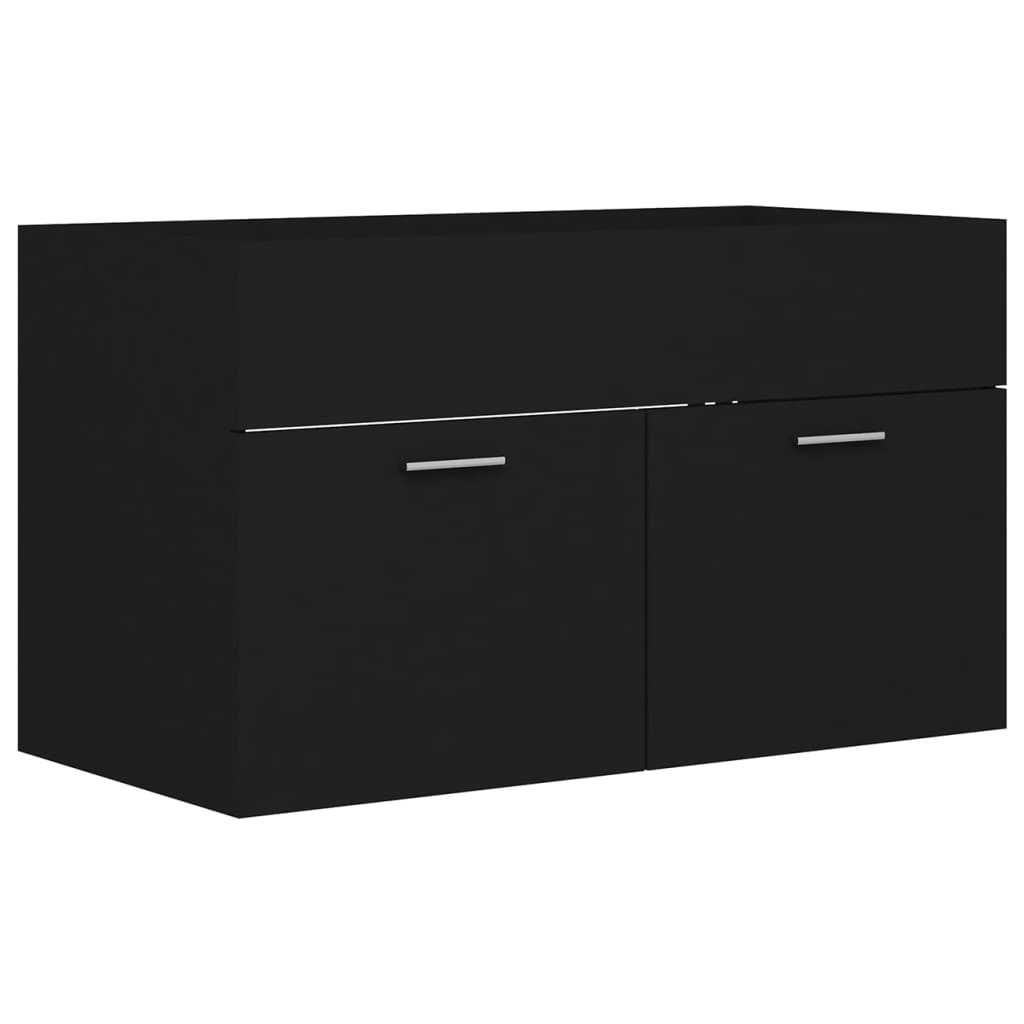 Sink Cabinet With Built-In Basin Engineered Wood