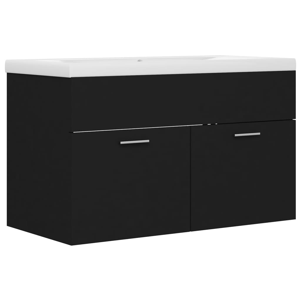 Sink Cabinet With Built-In Basin Engineered Wood