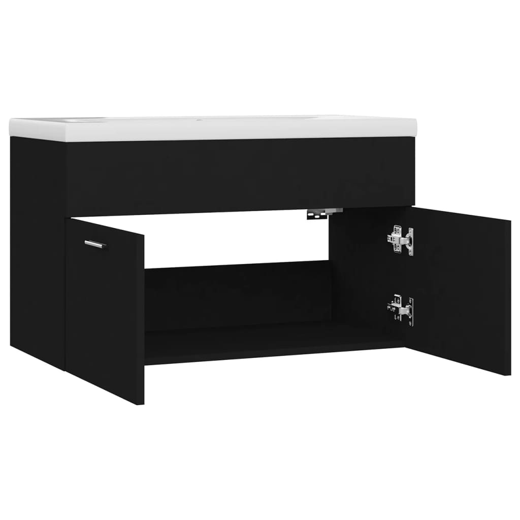 Sink Cabinet With Built-In Basin Engineered Wood