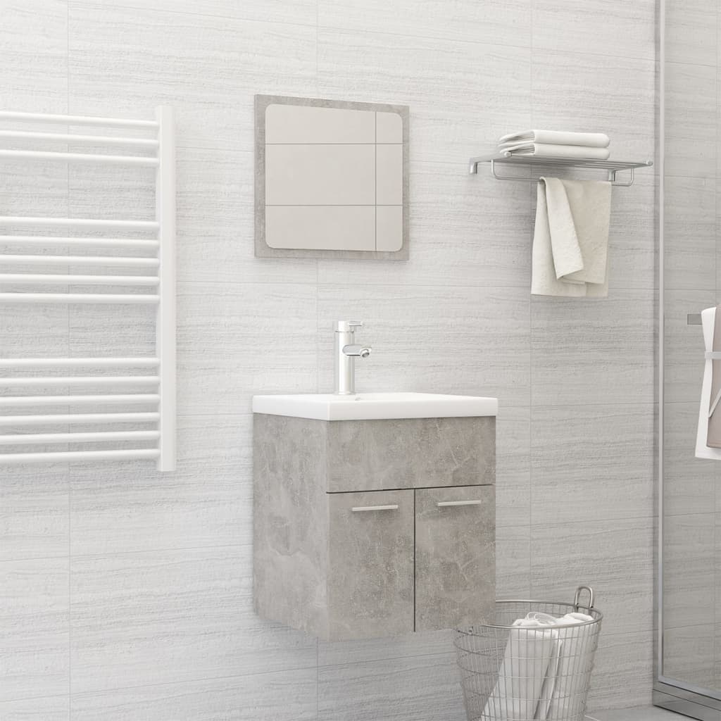 Bathroom Furniture Set Engineered Wood