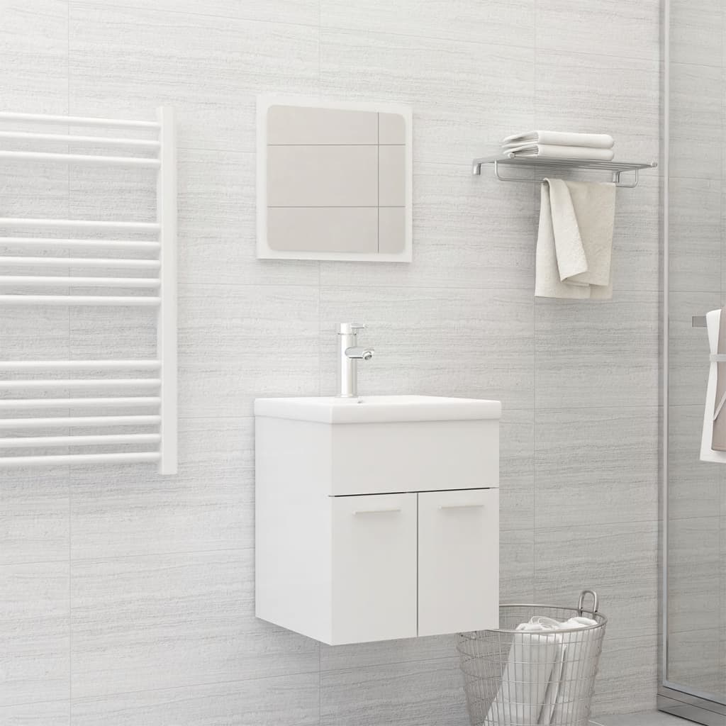 Bathroom Furniture Set Engineered Wood
