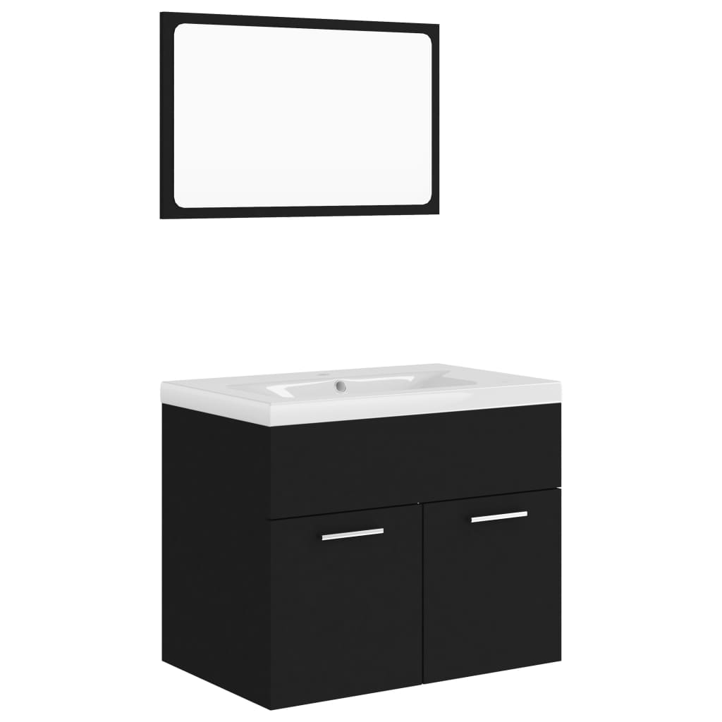 Bathroom Furniture Set Engineered Wood