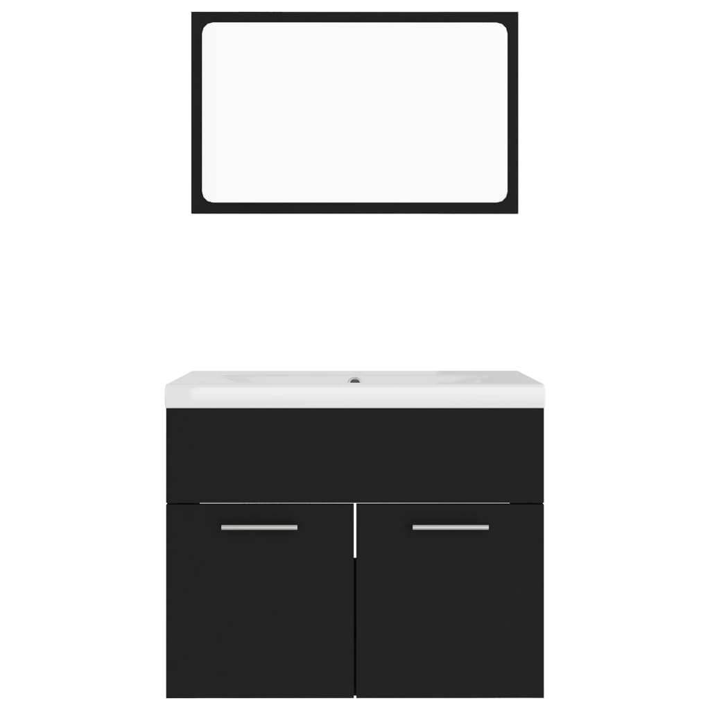 Bathroom Furniture Set Engineered Wood