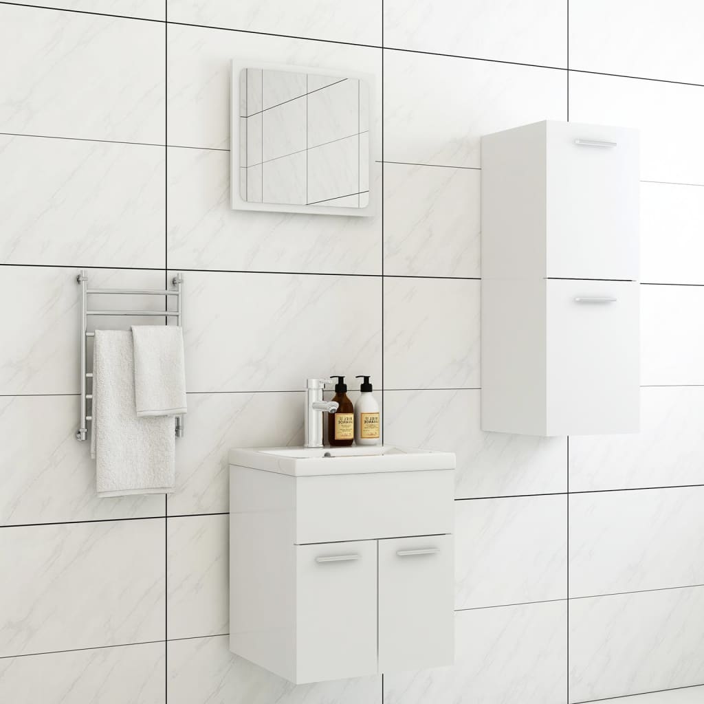 Bathroom Furniture Set 3 Pcs