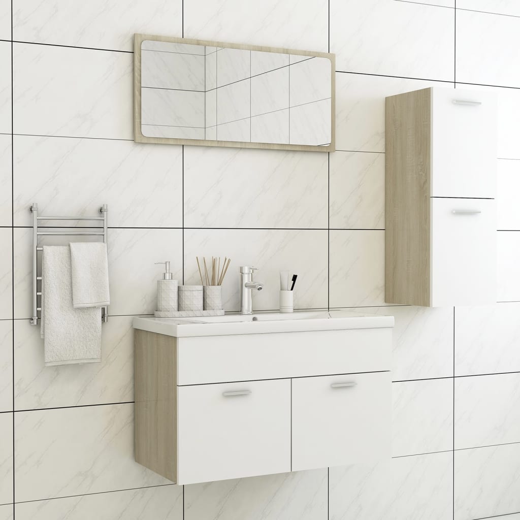 Bathroom Furniture Set 3 Pcs
