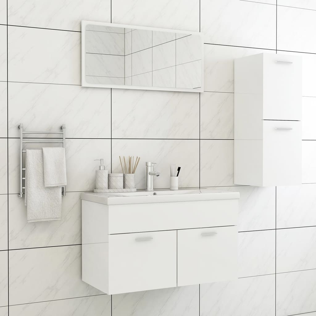 Bathroom Furniture Set 3 Pcs