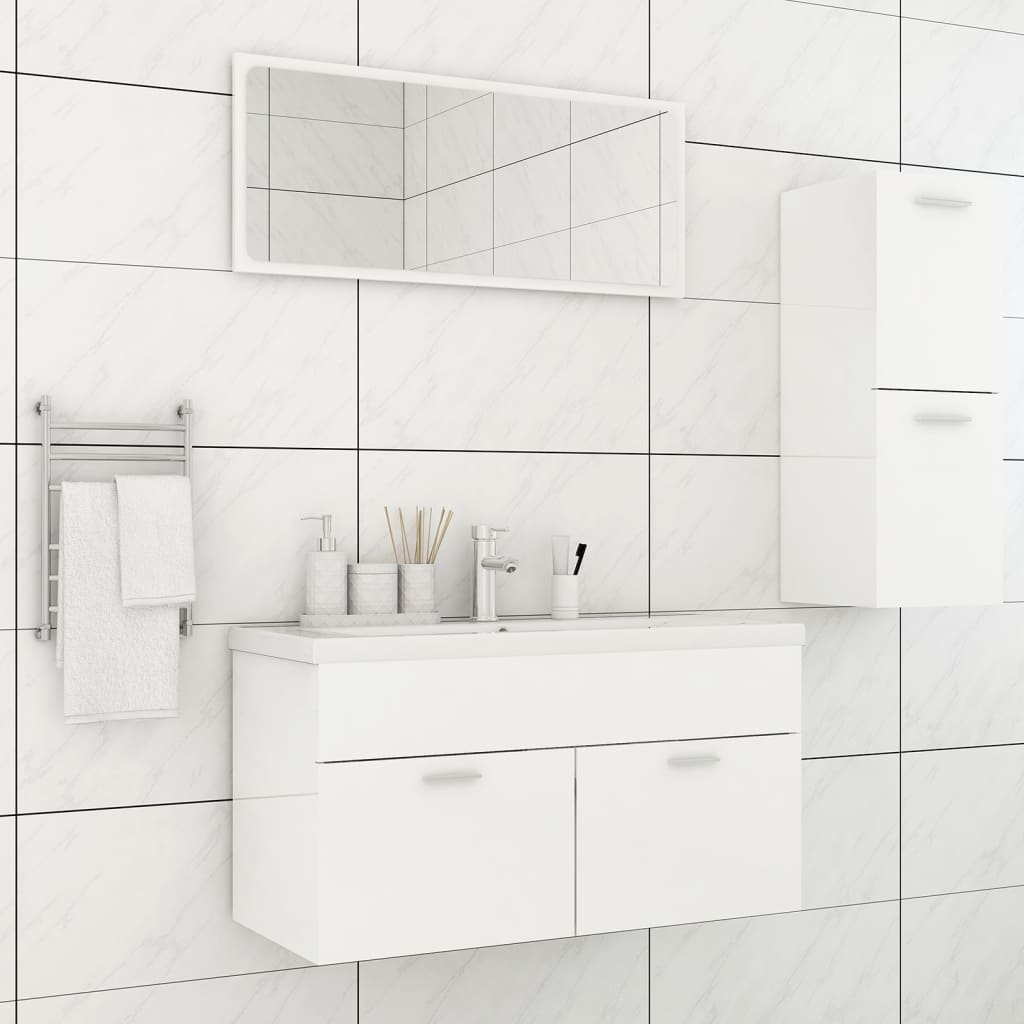 Bathroom Furniture Set 3 Pcs