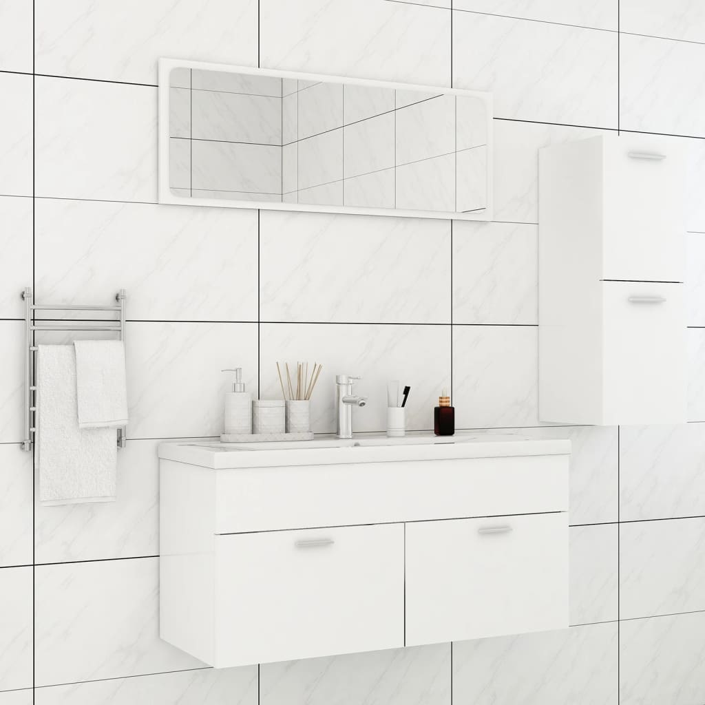 Bathroom Furniture Set 3 Pcs