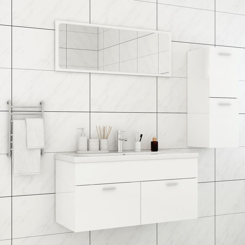 Bathroom Furniture Set 3 Pcs