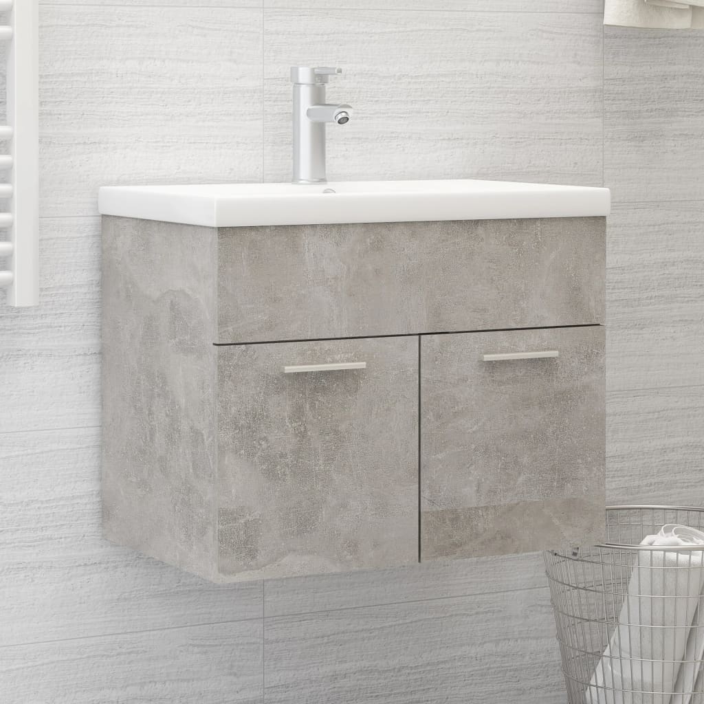 Sink Cabinet With Built-In Basin Engineered Wood
