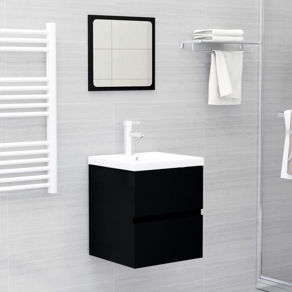 Bathroom Furniture Set Engineered Wood