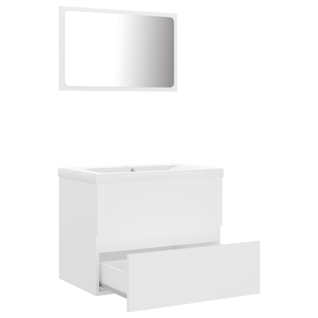Bathroom Furniture Set Engineered Wood