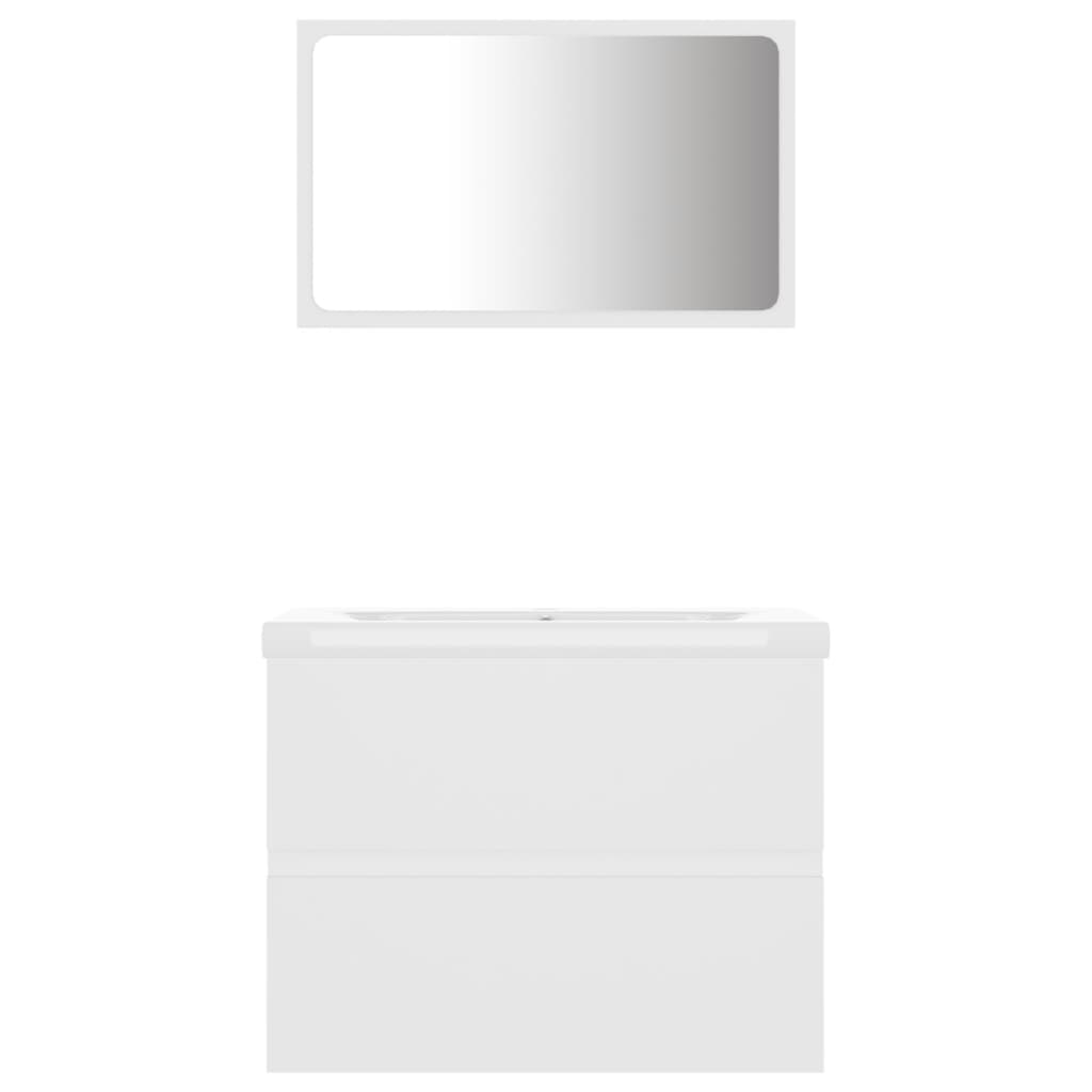 Bathroom Furniture Set Engineered Wood