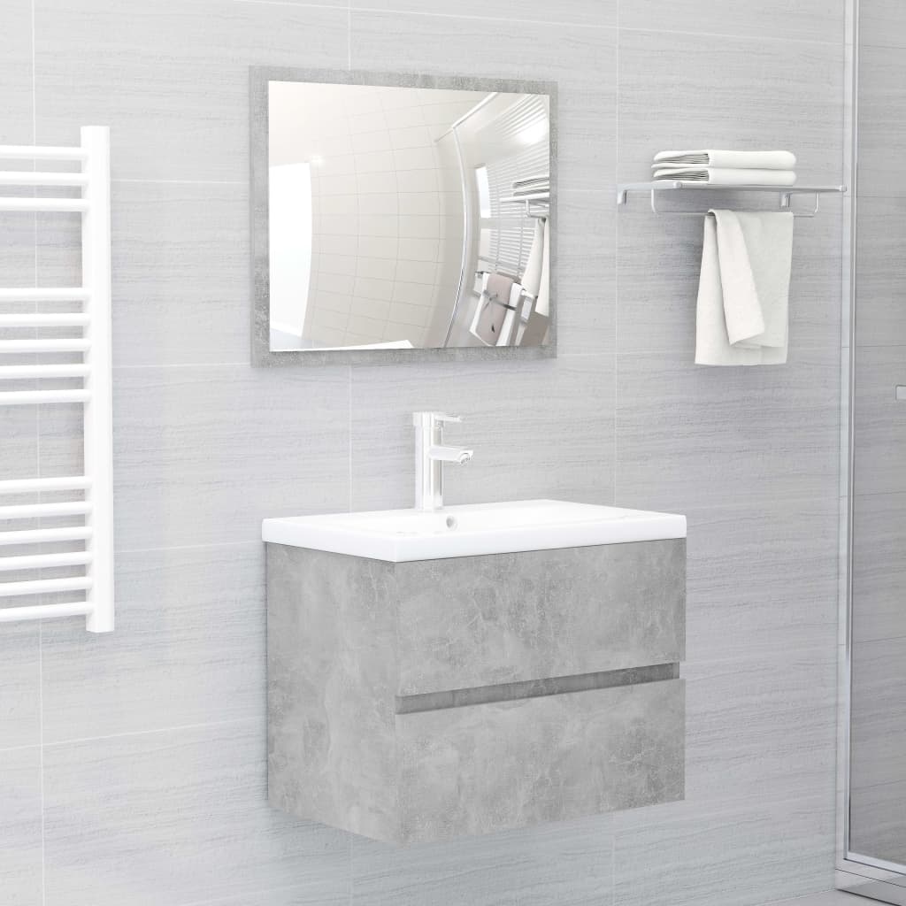 Bathroom Furniture Set Engineered Wood