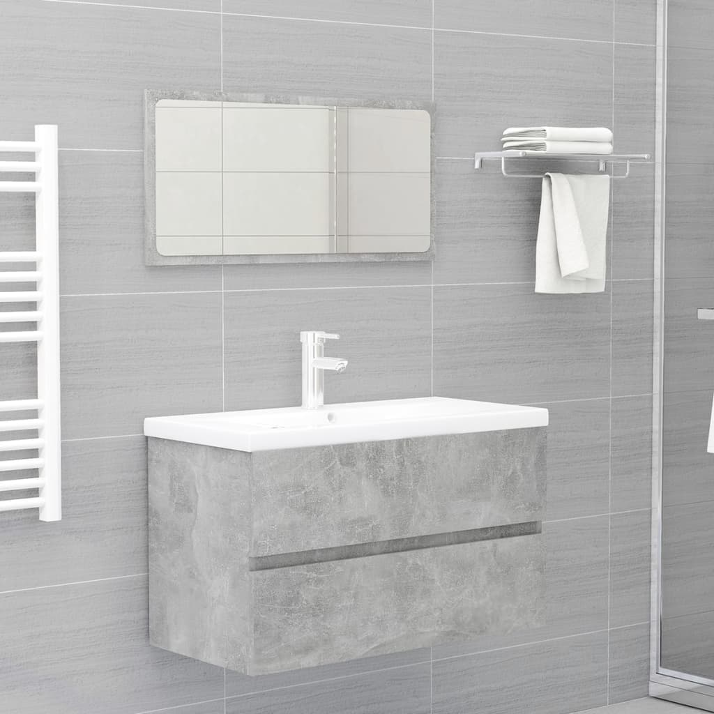 Bathroom Furniture Set Engineered Wood