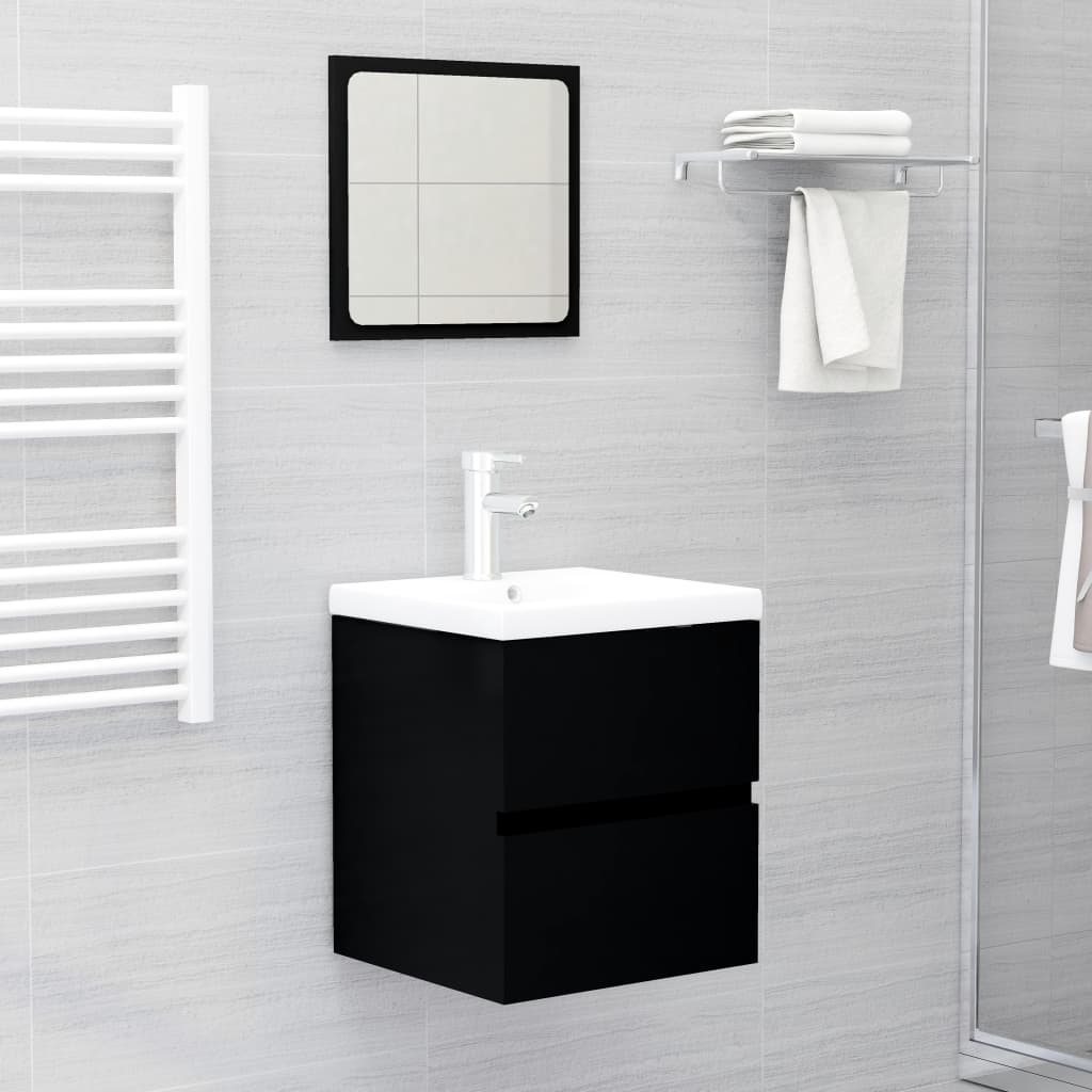 Bathroom Furniture Set Engineered Wood