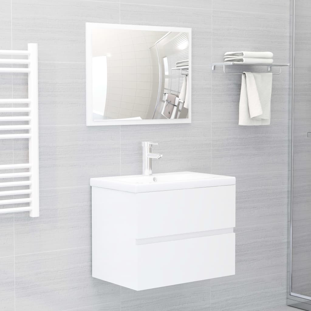 Bathroom Furniture Set Engineered Wood