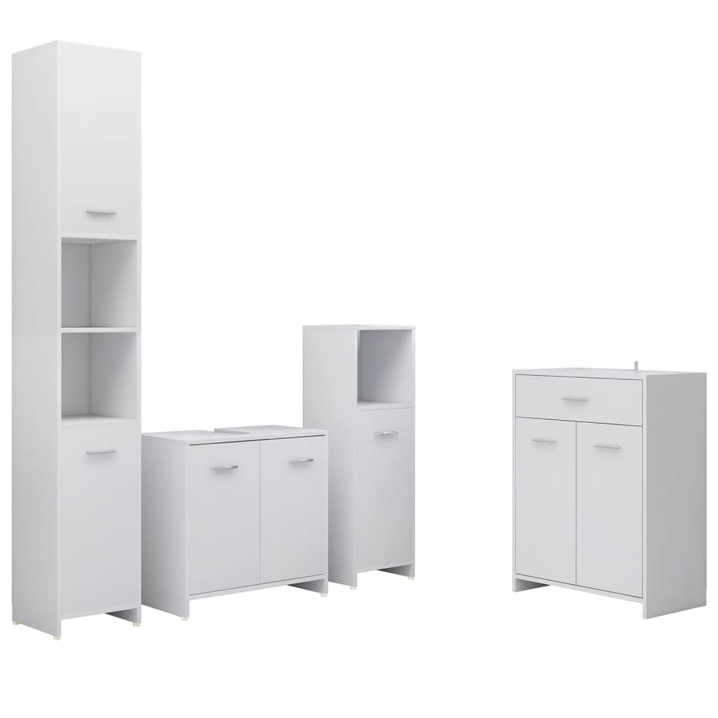 4 Piece Bathroom Furniture Set