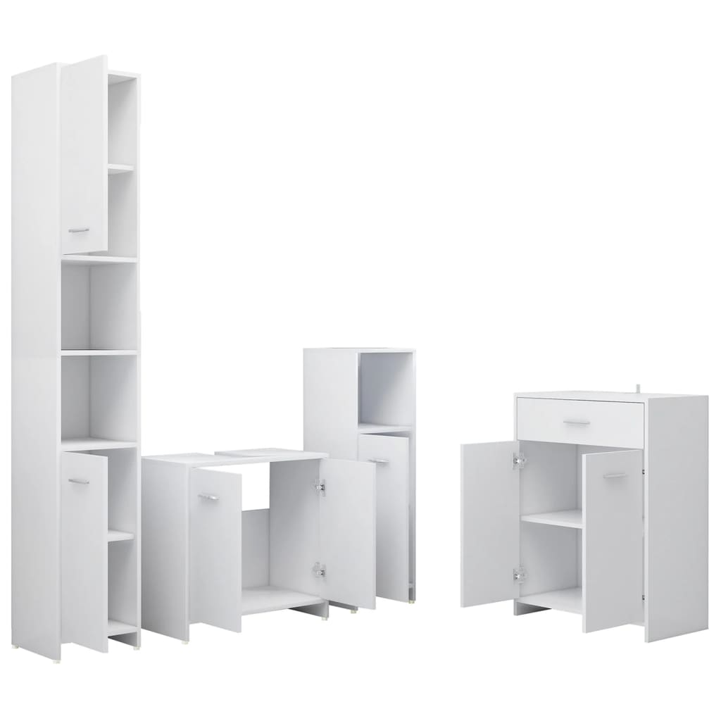 4 Piece Bathroom Furniture Set