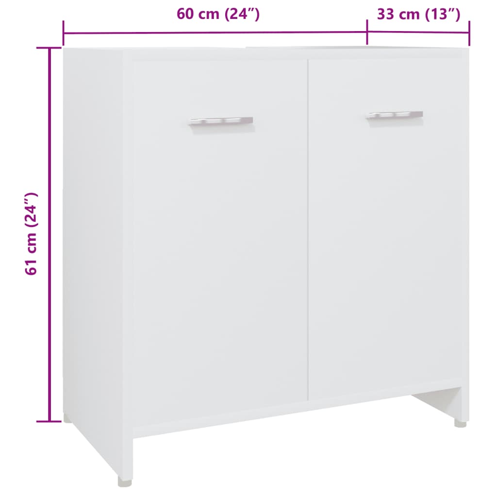4 Piece Bathroom Furniture Set