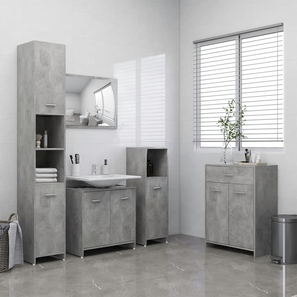 4 Piece Bathroom Furniture Set