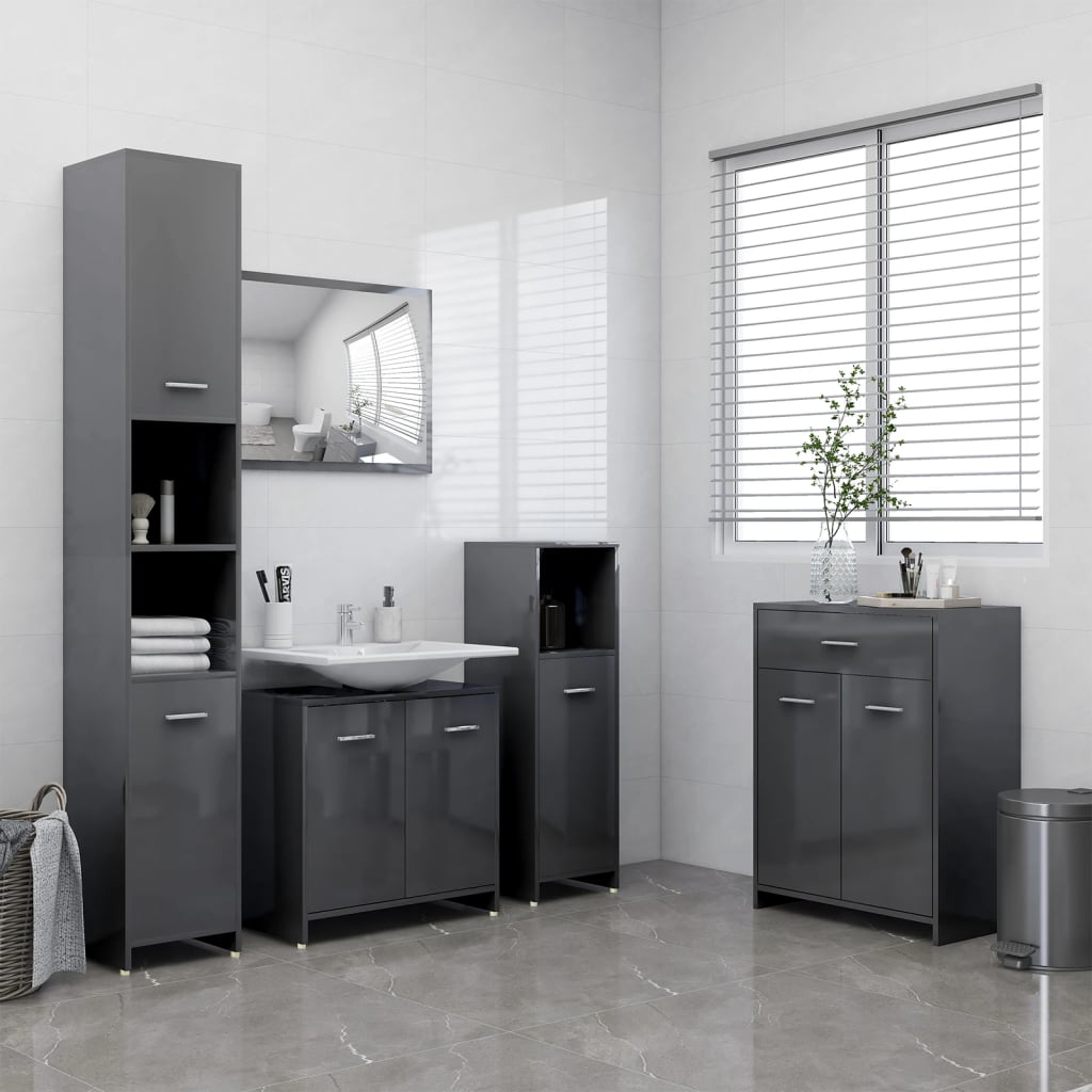 4 Piece Bathroom Furniture Set