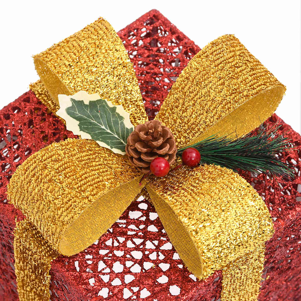 Decorative Christmas Gift Boxes 3 Pcs Outdoor Indoor