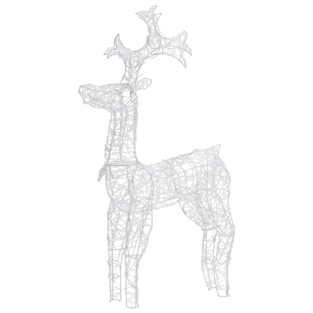 Reindeer Christmas Decoration 90 Leds Acrylic