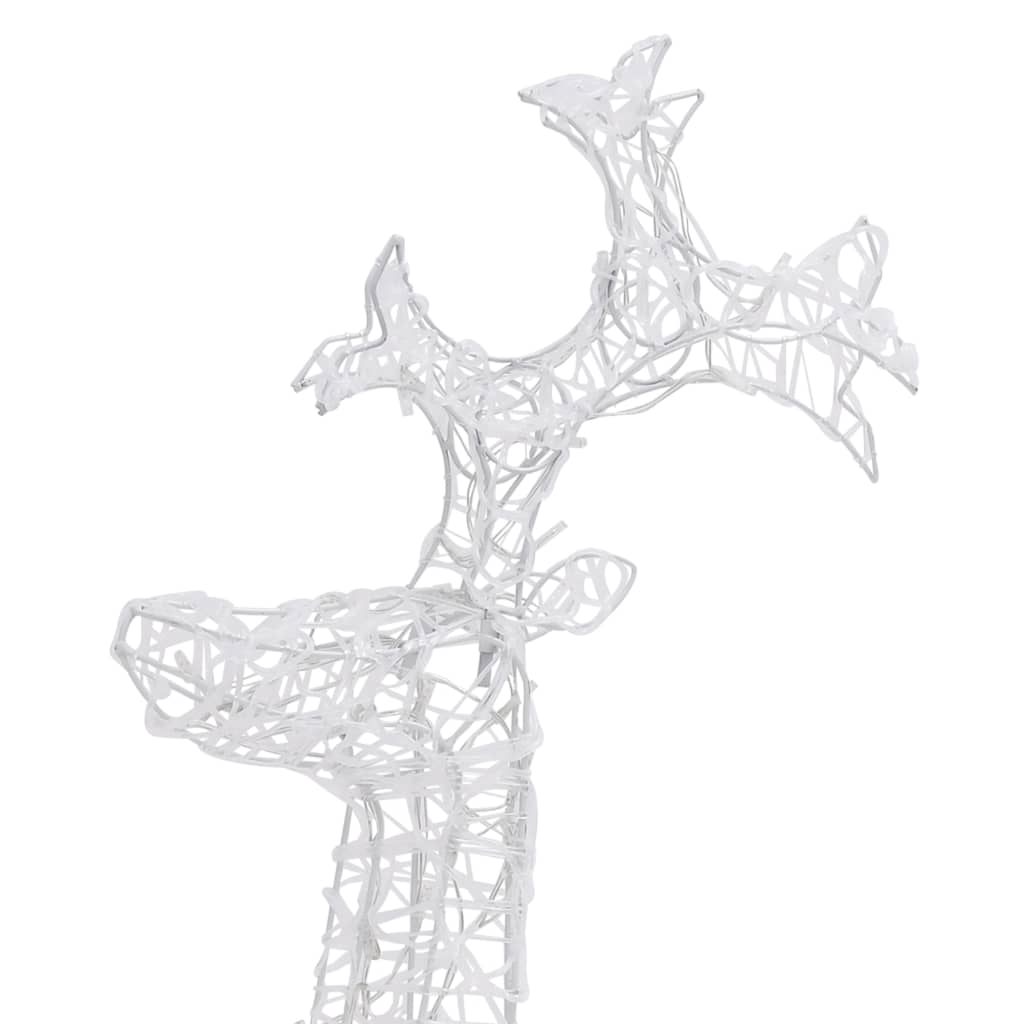 Reindeer Christmas Decoration 90 Leds Acrylic