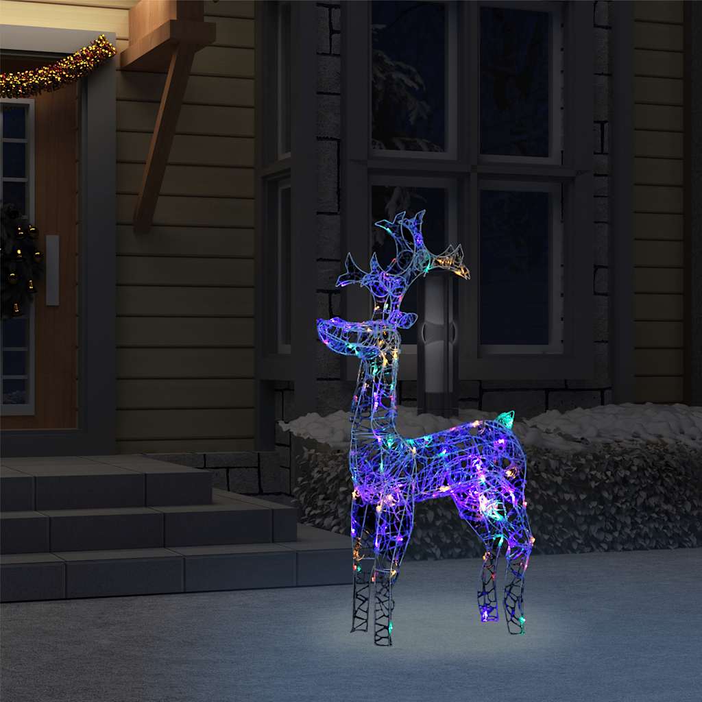 Reindeer Christmas Decoration 90 Leds Acrylic