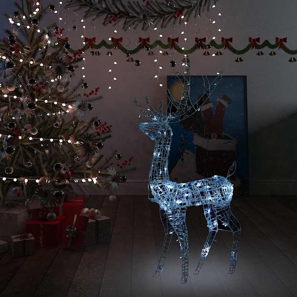 Reindeer Christmas Decoration 90 Leds Acrylic