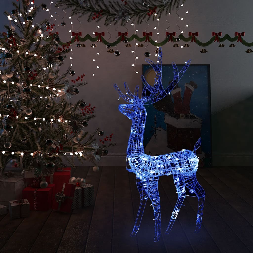 Reindeer Christmas Decoration 90 Leds Acrylic