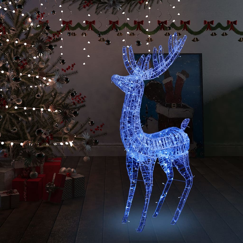 Reindeer Christmas Decoration 90 Leds Acrylic