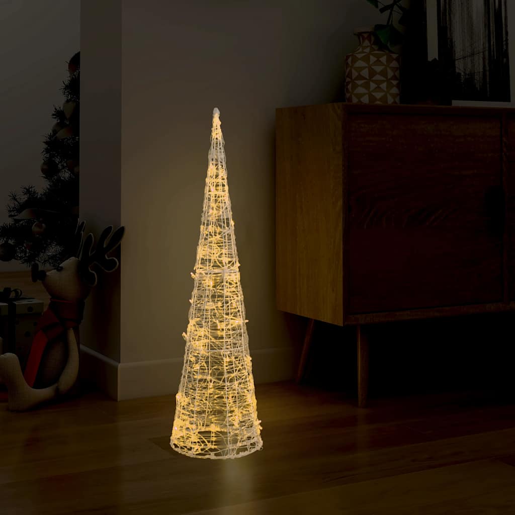 Acrylic Decorative Pyramid Led Light Cone