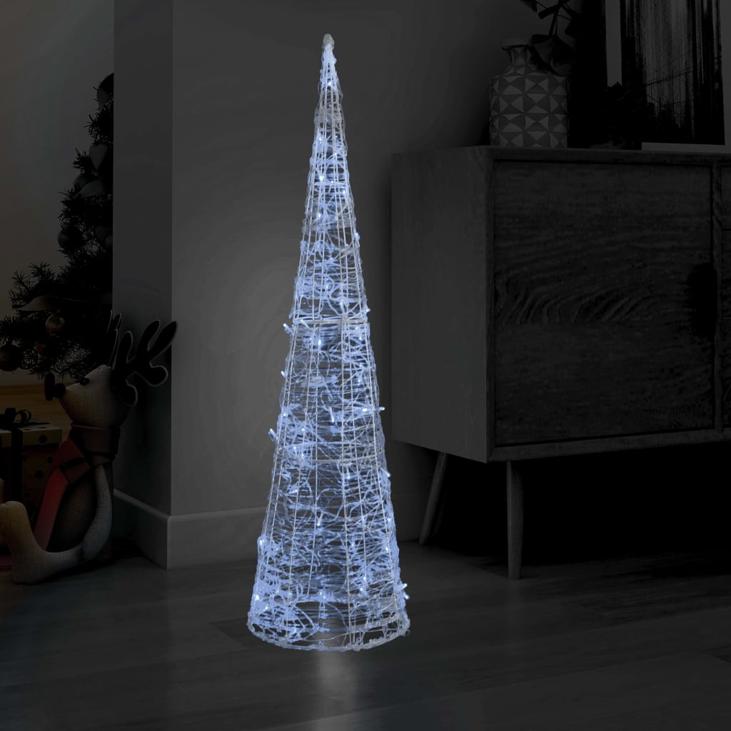 Acrylic Decorative Pyramid Led Light Cone