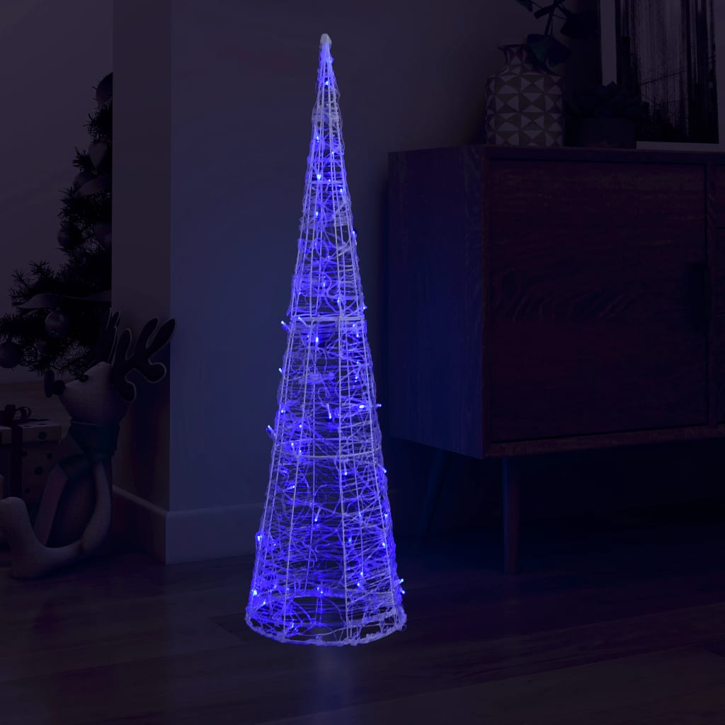 Acrylic Decorative Pyramid Led Light Cone